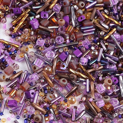 32 szín Üveggyöngyök Charm cseh lyukkal Üvegmag gyöngyök barkács karkötő gyöngyök ékszerkészítési kiegészítők E0333