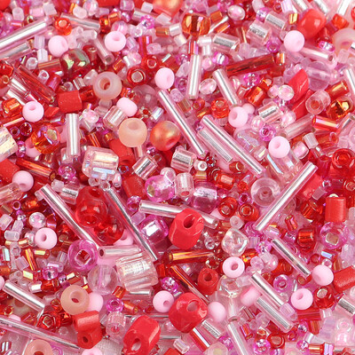 32 szín Üveggyöngyök Charm cseh lyukkal Üvegmag gyöngyök barkács karkötő gyöngyök ékszerkészítési kiegészítők E0333