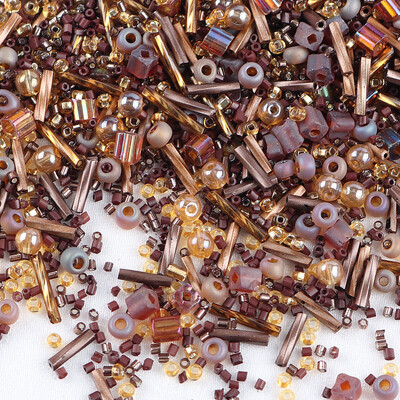 32 szín Üveggyöngyök Charm cseh lyukkal Üvegmag gyöngyök barkács karkötő gyöngyök ékszerkészítési kiegészítők E0333