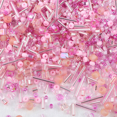 32 szín Üveggyöngyök Charm cseh lyukkal Üvegmag gyöngyök barkács karkötő gyöngyök ékszerkészítési kiegészítők E0333