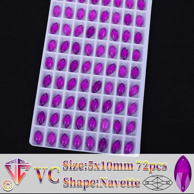 VC neon fluoreszkáló lószem varrni strasszra Navette varrás gyémánt üveg gyémánt lapos hátú barkács kiegészítők esküvő