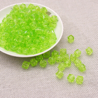 500g ručne korálkované DIY diamantové korálky tkané z gypsofily 10mm priehľadné štvorcové korálky tkané akrylové korálky voľné korálky na remeslá