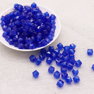 500g ručne korálkované DIY diamantové korálky tkané z gypsofily 10mm priehľadné štvorcové korálky tkané akrylové korálky voľné korálky na remeslá