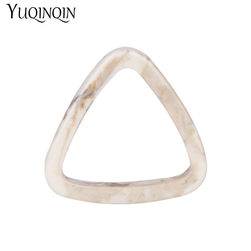 Brățări vintage colorate din rășină, mari și subțiri, pentru femei, triunghi, cu farmec geometric, brățări, pentru petrecerea de vară, bijuterii de modă, cadouri