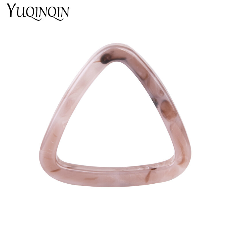 Brățări vintage colorate din rășină, mari și subțiri, pentru femei, triunghi, cu farmec geometric, brățări, pentru petrecerea de vară, bijuterii de modă, cadouri