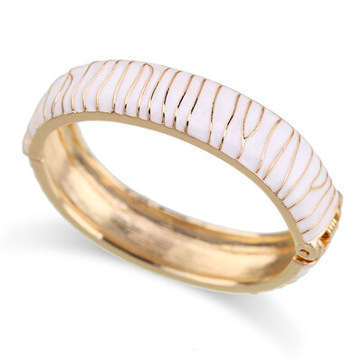 New Design Statement Cuff Bangle Narukvica za žene Djevojke Pozlaćena s emajlom Šarena modna narukvica A pulseira