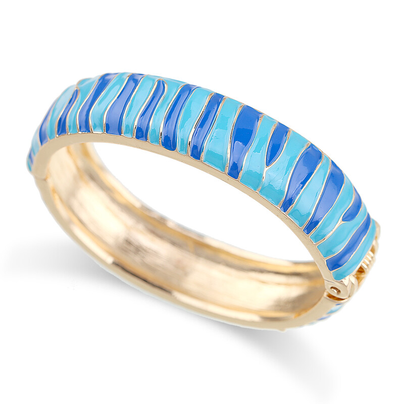 New Design Statement Cuff Bangle Narukvica za žene Djevojke Pozlaćena s emajlom Šarena modna narukvica A pulseira