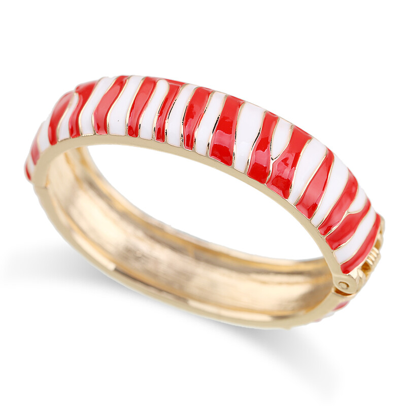 New Design Statement Cuff Bangle Narukvica za žene Djevojke Pozlaćena s emajlom Šarena modna narukvica A pulseira