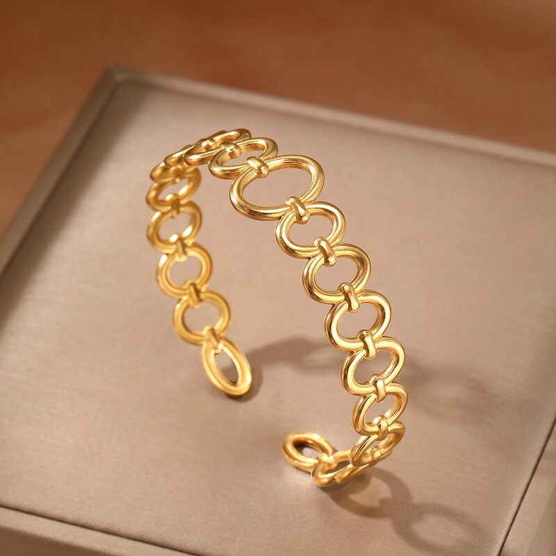 Rozsdamentes acél karkötők Aszimmetrikus szívfüggő pulóver lánc karkötők női ékszerek nem fakulnak kiváló minőségű finom ajándékok