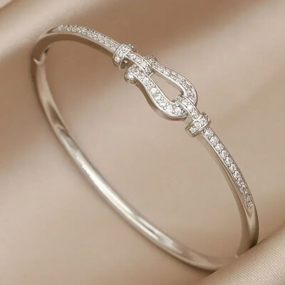 Új Sight Full Crystal Cross karkötők női divatmárkák ékszerek Elegáns klasszikus cirkónia karkötők Kiegészítők