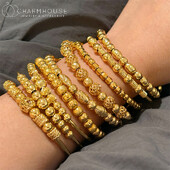 Brățări de mână pentru femei de culoare aurie Brățară cu mărgele cu mai multe mărgele Brățări Bratara pentru femeie Bijuterii de nuntă Accesorii Cadouri