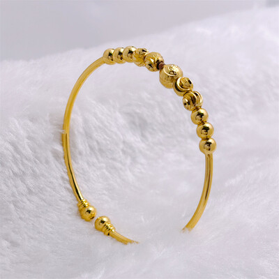 Brățări de mână pentru femei de culoare aurie Brățară cu mărgele cu mai multe mărgele Brățări Bratara pentru femeie Bijuterii de nuntă Accesorii Cadouri