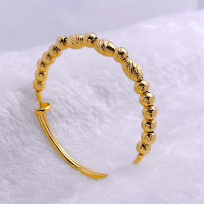 Brățări de mână pentru femei de culoare aurie Brățară cu mărgele cu mai multe mărgele Brățări Bratara pentru femeie Bijuterii de nuntă Accesorii Cadouri