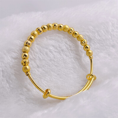 Brățări de mână pentru femei de culoare aurie Brățară cu mărgele cu mai multe mărgele Brățări Bratara pentru femeie Bijuterii de nuntă Accesorii Cadouri