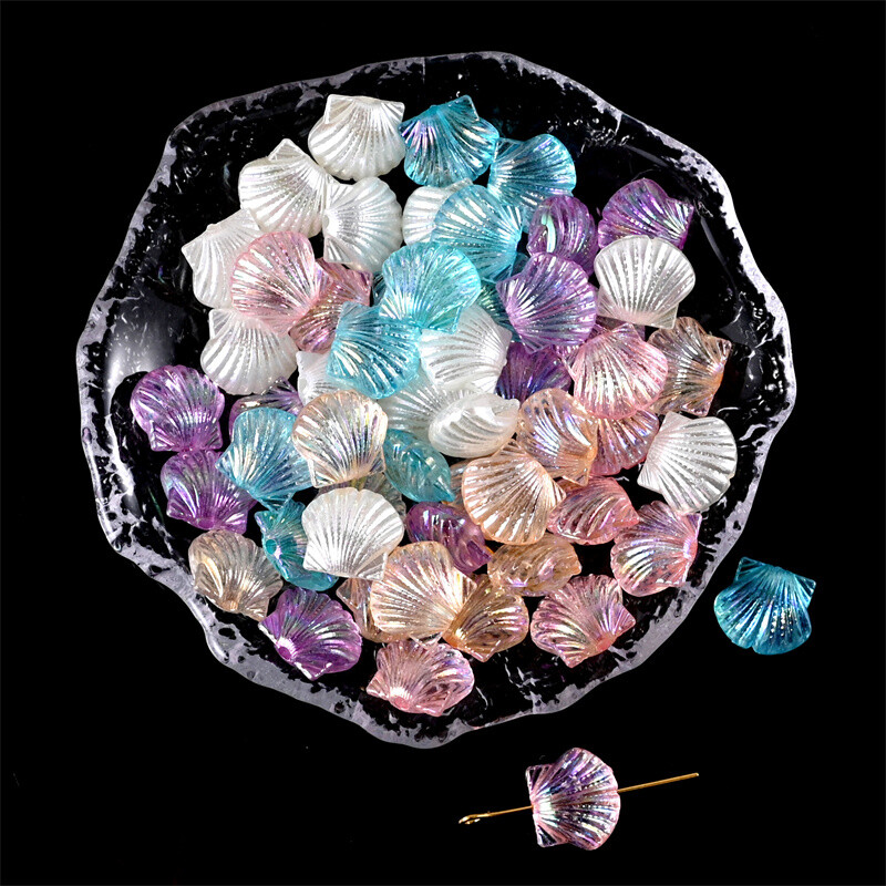 30-50 buc. Mărgele distanțare libere, coajă de culoare, colier, brățară, accesoriu pentru bijuterii, bricolaj, materiale de artizanat lucrate manual