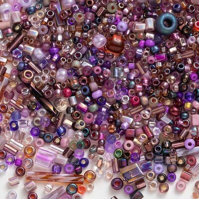 Miyuki Seedbeads Mixes Okrúhle sklenené korálky Bugle Mix náhodne zmiešané farby a veľkosti DIY Korálkovanie Práca Odev Vyšívacie doplnky