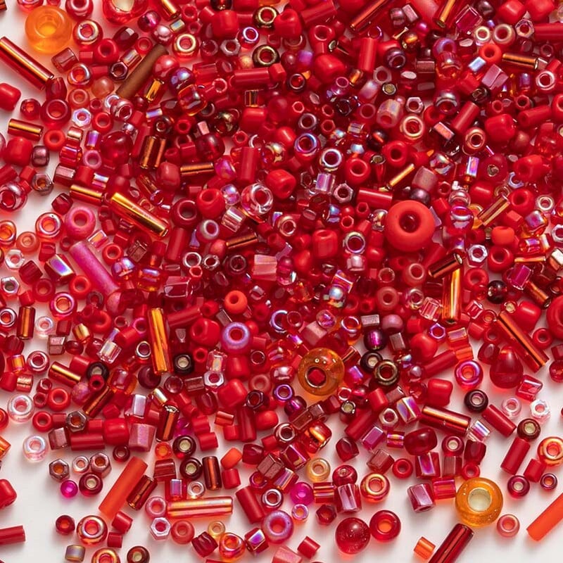 Miyuki Seedbeads Mixes Okrúhle sklenené korálky Bugle Mix náhodne zmiešané farby a veľkosti DIY Korálkovanie Práca Odev Vyšívacie doplnky