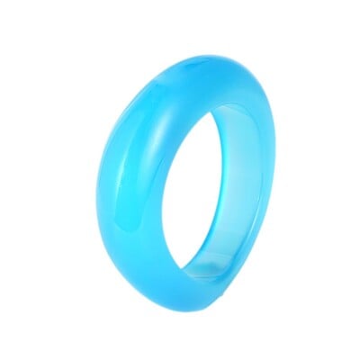 Guanglong Vintage színes széles karkötők női lányoknak trendi szabálytalan karkötők karkötő varázslatok gyanta akril indiai ékszerek