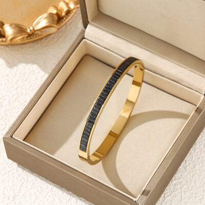 Luxus karkötő nőknek, rozsdamentes acél karkötő szett Bájok Divat ékszer kiegészítők