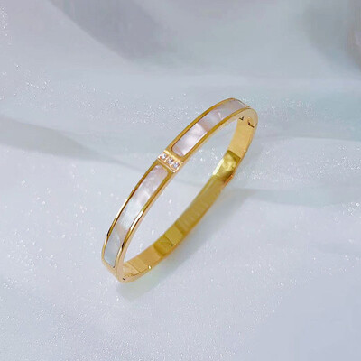 Luxus karkötő nőknek, rozsdamentes acél karkötő szett Bájok Divat ékszer kiegészítők