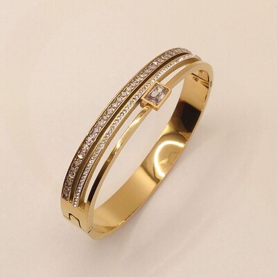 Luxus karkötő nőknek, rozsdamentes acél karkötő szett Bájok Divat ékszer kiegészítők