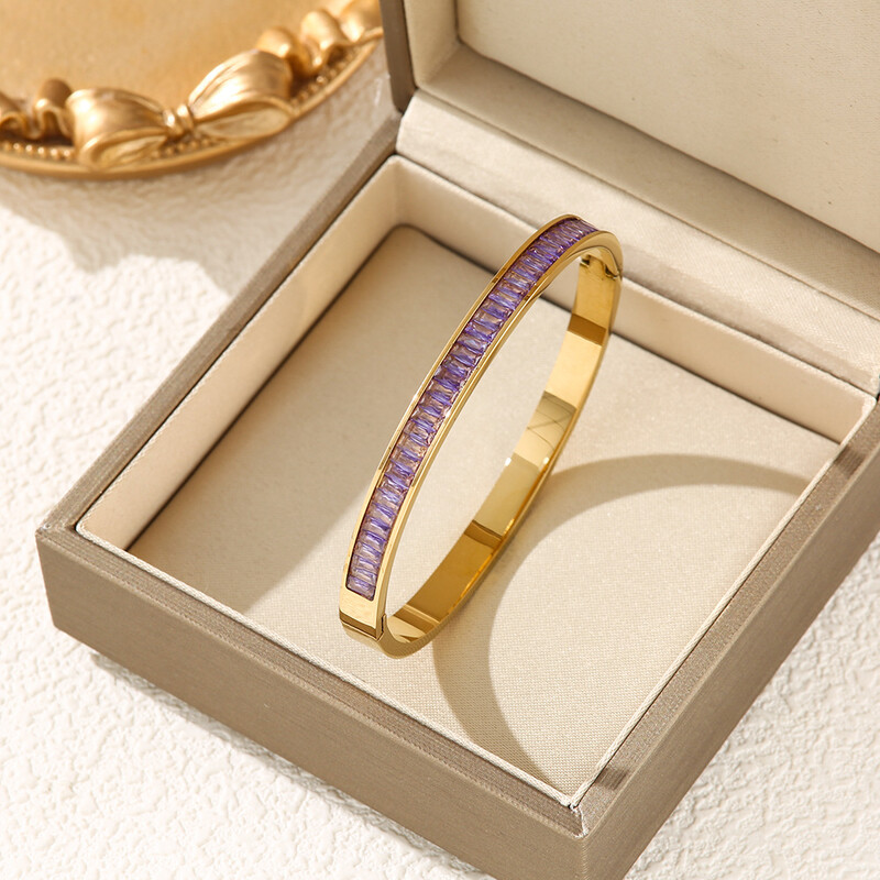 Luxus karkötő nőknek, rozsdamentes acél karkötő szett Bájok Divat ékszer kiegészítők