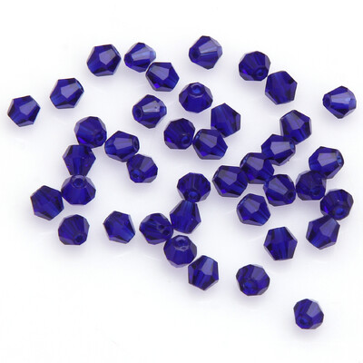 100 db Exquisite 4mm Bicone gyöngyök arany pezsgő laza kristály gyöngyök ékszer jelöléshez barkács nyaklánc karkötő kézműves