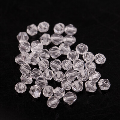 100 db Exquisite 4mm Bicone gyöngyök arany pezsgő laza kristály gyöngyök ékszer jelöléshez barkács nyaklánc karkötő kézműves