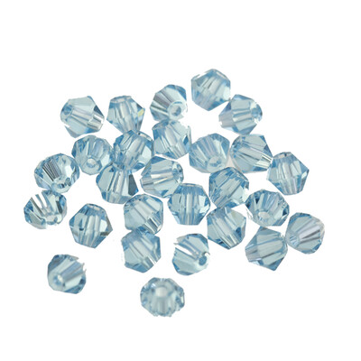 100 db Exquisite 4mm Bicone gyöngyök arany pezsgő laza kristály gyöngyök ékszer jelöléshez barkács nyaklánc karkötő kézműves