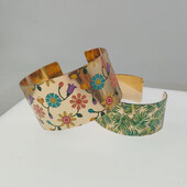 Metalna tiskana narukvica za žene Jednostavan vrhunski dizajn Modni ručni nakit Vruća rasprodaja Poklon za zabavu 2024. Novi stil