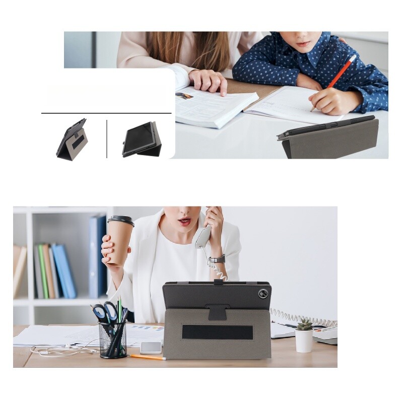 Tok a DOOGEE T40 Pro 12 hüvelykes teljes táblagéphez DOOGEE T40Pro készülékhez, bőr mágneses All Inclusive leesés elleni védőtok