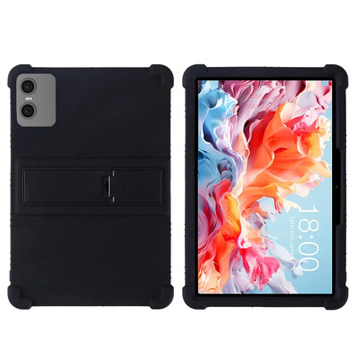 Pre tablet Teclast P30T 10,1-palcový stojan, nárazuvzdorný kryt, puzdro na tablet s Androidom 14, silikónový stojan, ochranný kryt z mäkkého materiálu