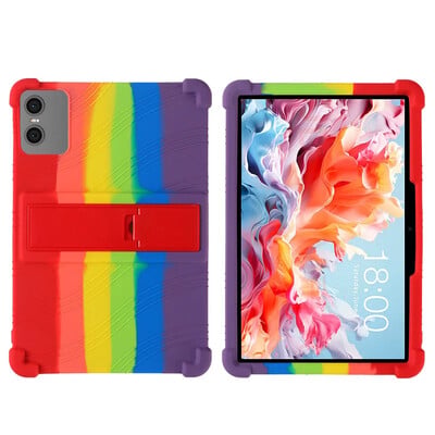 Pre tablet Teclast P30T 10,1-palcový stojan, nárazuvzdorný kryt, puzdro na tablet s Androidom 14, silikónový stojan, ochranný kryt z mäkkého materiálu