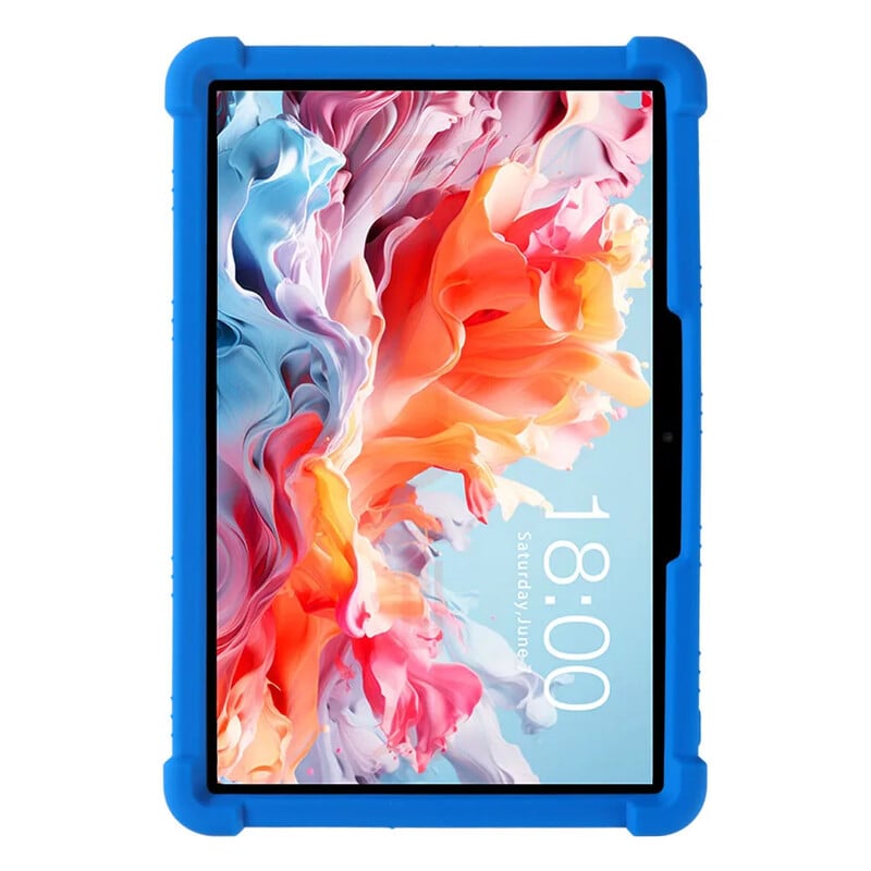 Pre tablet Teclast P30T 10,1-palcový stojan, nárazuvzdorný kryt, puzdro na tablet s Androidom 14, silikónový stojan, ochranný kryt z mäkkého materiálu