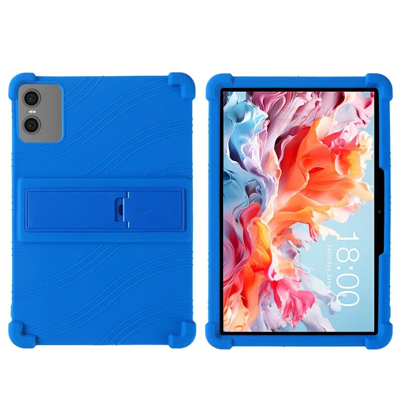 Pre tablet Teclast P30T 10,1-palcový stojan, nárazuvzdorný kryt, puzdro na tablet s Androidom 14, silikónový stojan, ochranný kryt z mäkkého materiálu