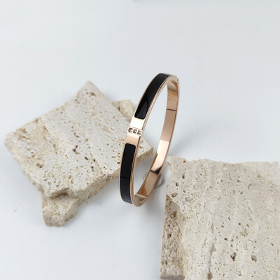 Divatos köröm aranyozott rozsdamentes acél karkötő, igazi szerelem zár víztégla ékszerek, ajándékok nőknek