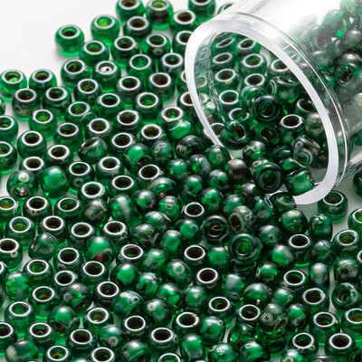 Miyuki stiklo karoliukai 10 gramų / maišelis 2 mm 3 mm 4 mm originalūs japoniški apvalūs Picasso stiklo karoliukai, skirti moderniam siuvinėjimo karoliui