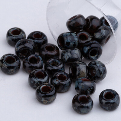 Miyuki stiklo karoliukai 10 gramų / maišelis 2 mm 3 mm 4 mm originalūs japoniški apvalūs Picasso stiklo karoliukai, skirti moderniam siuvinėjimo karoliui