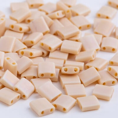 TD üveggyöngyök japán Miyuki TL/Tila gyöngyök 5x5x1,9mm méretű barkácsolás női Boho konzol Népszerű laza gyöngyök 3 gramm/zsák