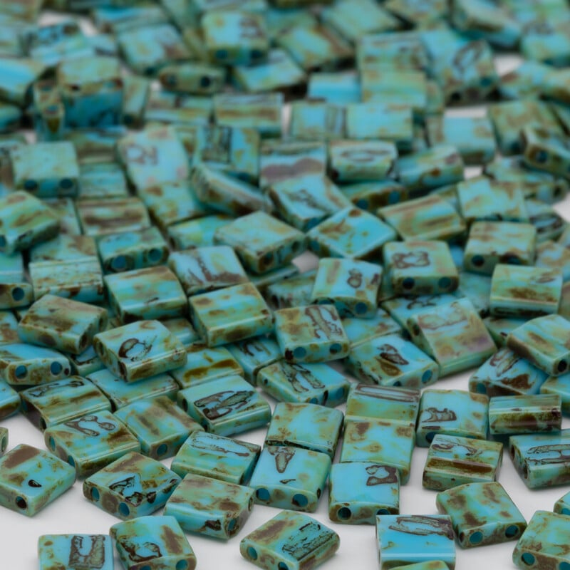 TD üveggyöngyök japán Miyuki TL/Tila gyöngyök 5x5x1,9mm méretű barkácsolás női Boho konzol Népszerű laza gyöngyök 3 gramm/zsák