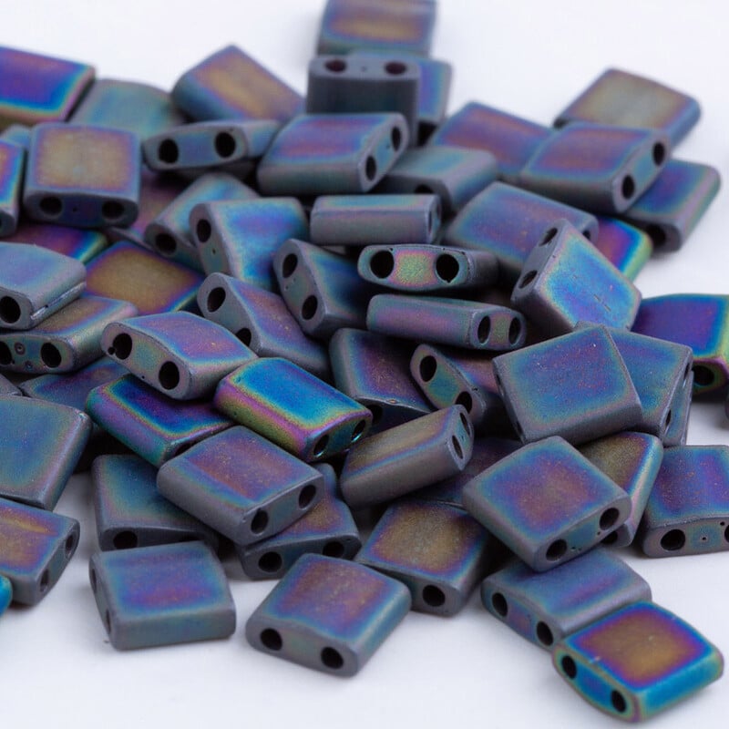 TD üveggyöngyök japán Miyuki TL/Tila gyöngyök 5x5x1,9mm méretű barkácsolás női Boho konzol Népszerű laza gyöngyök 3 gramm/zsák