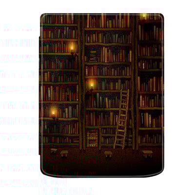 PocketBook 743 InkPad Color 2, InkPad 4 PU bőr puha tok 7,8 hüvelykes e-könyv olvasó borítóhoz Auto Sleep Wake PB743 Shell Funda