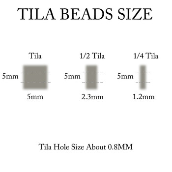 TD Glass Beads Japanese Miyuki TL HTL QTL MIX Διαφορετικά μεγέθη Muticolor DIY Γυναικείο στήριγμα Boho Δημοφιλές 5 γραμμάρια/τσάντα