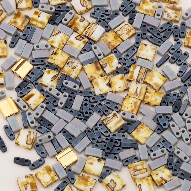 TD stiklo karoliukai japoniški Miyuki TL HTL QTL MIX Įvairių dydžių Muticolor DIY Moterims Boho laikiklis Populiarus 5 gramai / maišelis