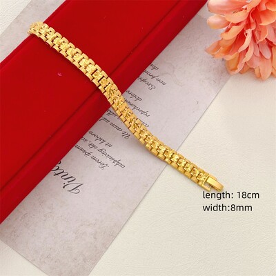 Nerūdijančio plieno moteriška rankinė apyrankė karūna, širdelė, lapų gėlė, plati grandinėlė apyrankė Pulsera Femme senoviniai papuošalai vakarėlio dovanos