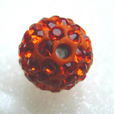 Kvalitné 10 mm všetky farby 7-radové sklenené kamienky 2 dierky hlinené Shamballa korálky na náramok s príveskom, šperky, doplnky, DIY