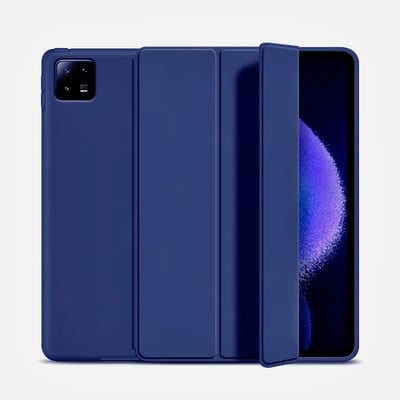 Smat ümbris Xiaomi Pad 6 2023 11-tollise PU-nahast kolmekordselt kokkupandava magnetkattega Funda Xiaomi Mi Pad 6 MiPad 6 Pro 2023 ümbrisele