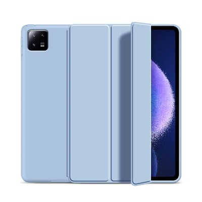 Smat ümbris Xiaomi Pad 6 2023 11-tollise PU-nahast kolmekordselt kokkupandava magnetkattega Funda Xiaomi Mi Pad 6 MiPad 6 Pro 2023 ümbrisele