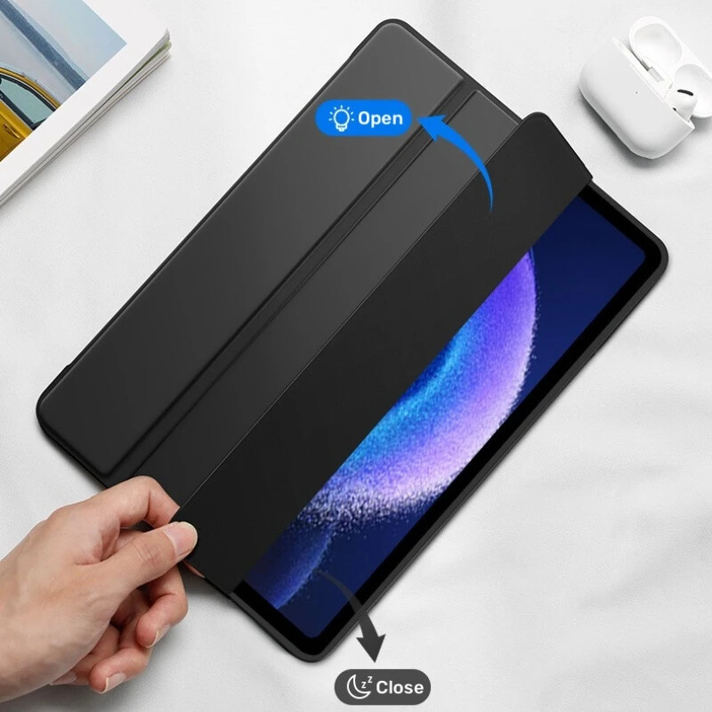 Smat ümbris Xiaomi Pad 6 2023 11-tollise PU-nahast kolmekordselt kokkupandava magnetkattega Funda Xiaomi Mi Pad 6 MiPad 6 Pro 2023 ümbrisele