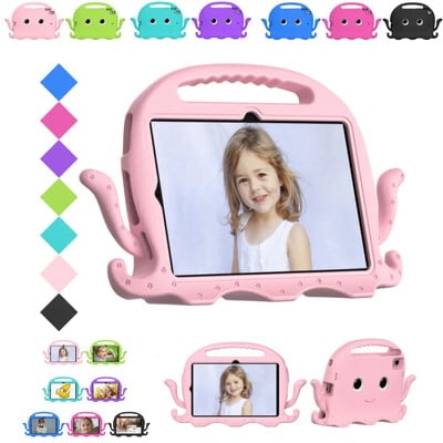 EVA Kids futrālis priekš Lenovo Tab M11 M10 3rd Gen M9 M8 4rd 3rd M8HD K10 M10 FHD Plus karikatūras vāciņš Xiaoxin Pad 2024 11 collu 10,6